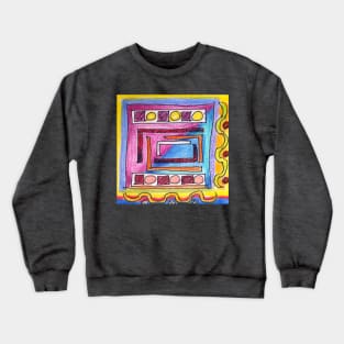 abstract graphic Crewneck Sweatshirt
